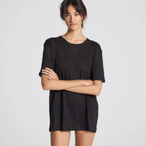 Nynne S/S Linen Tee shirt Gai+Lisva