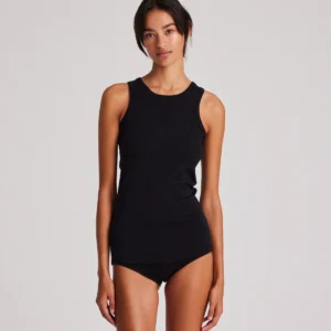 Alberte Cotton 1x1 RIB Top GOTS Gai+Lisva