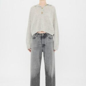 Betty Flanel Grey Jeans Haikure