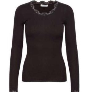 RWBabette LS Regular Lace T-shirt Rosemunde