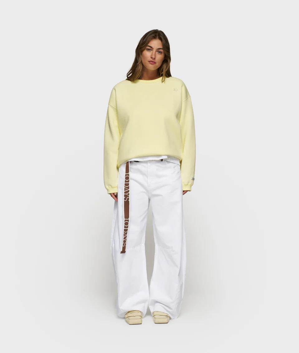 raw edge sweater 10DAYS - Afbeelding 2