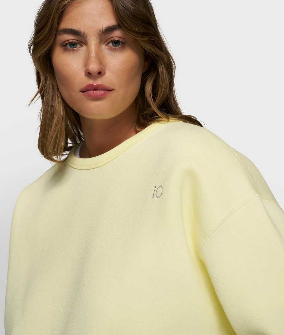 raw edge sweater 10DAYS - Afbeelding 3