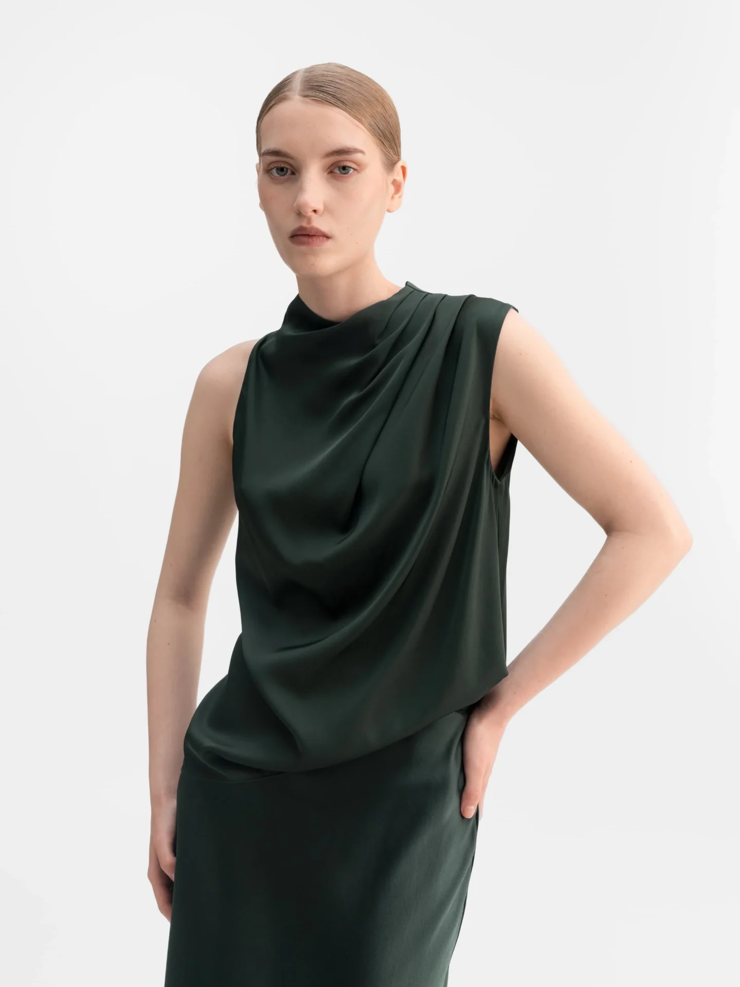 Lima silk top Ahlvar Gallery