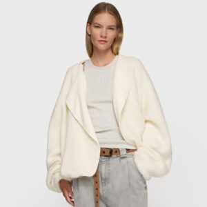 puffy hairy knit bomber 10DAYS