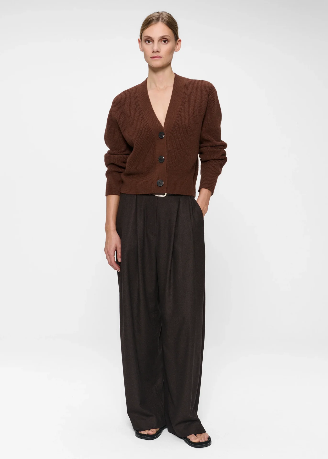 Soft Flan Jade Elastic Pants Zenngi - Afbeelding 2