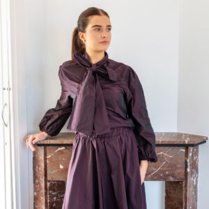 Aken Blouse Satin The Perfect