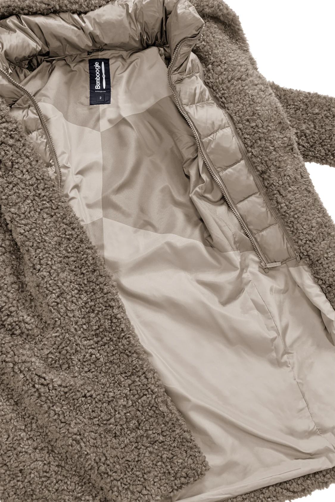 Curly Shepra Fleece Long Bomboogie - Afbeelding 3