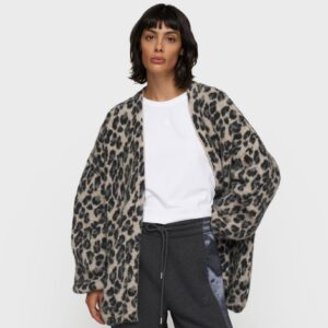 knit cardigan leopard 10DAYS