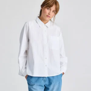 Bella Raglan L/S Poplin Long Shirt GOTS 243975