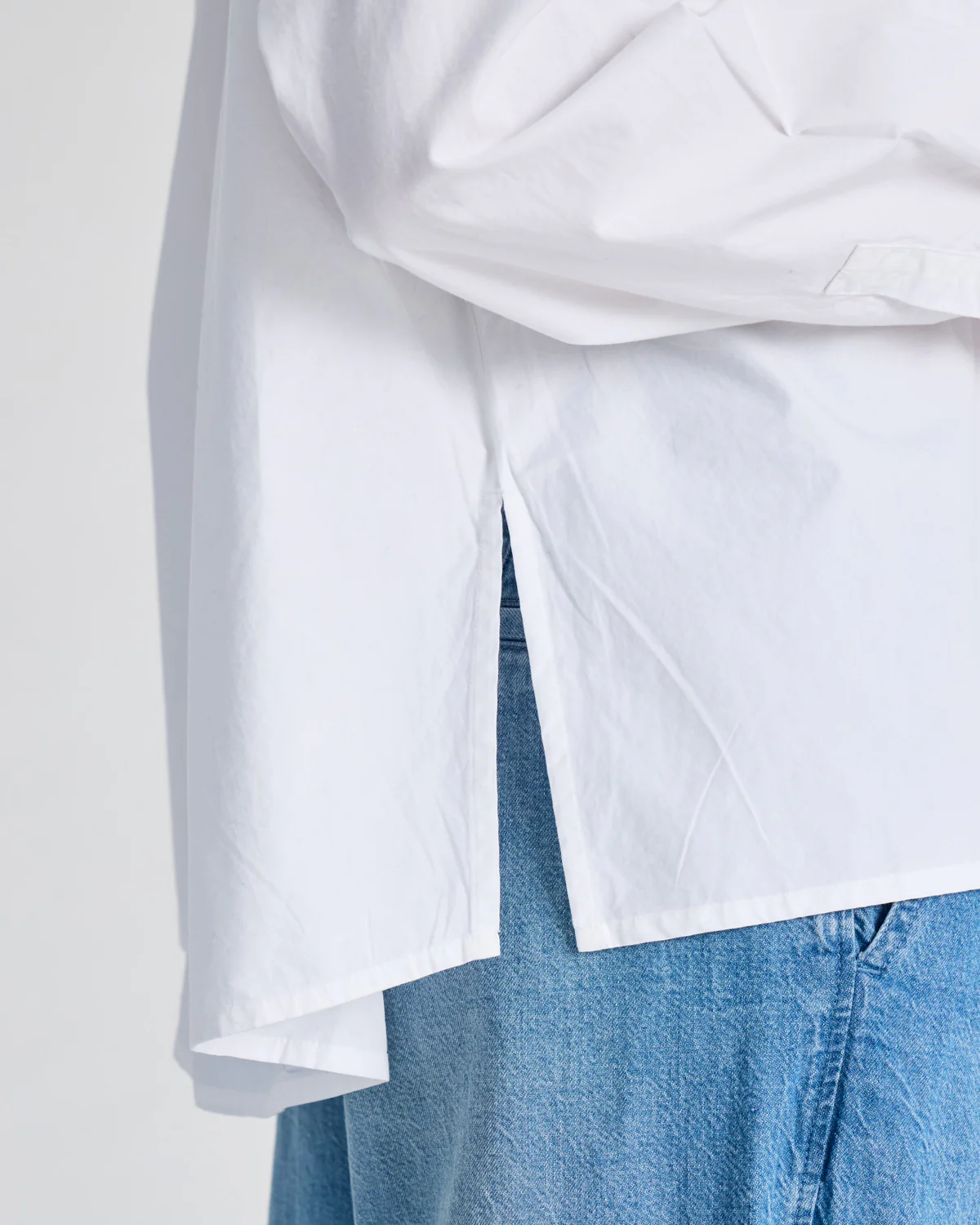 Bella Raglan L/S Poplin Long Shirt GOTS 243975 - Afbeelding 4