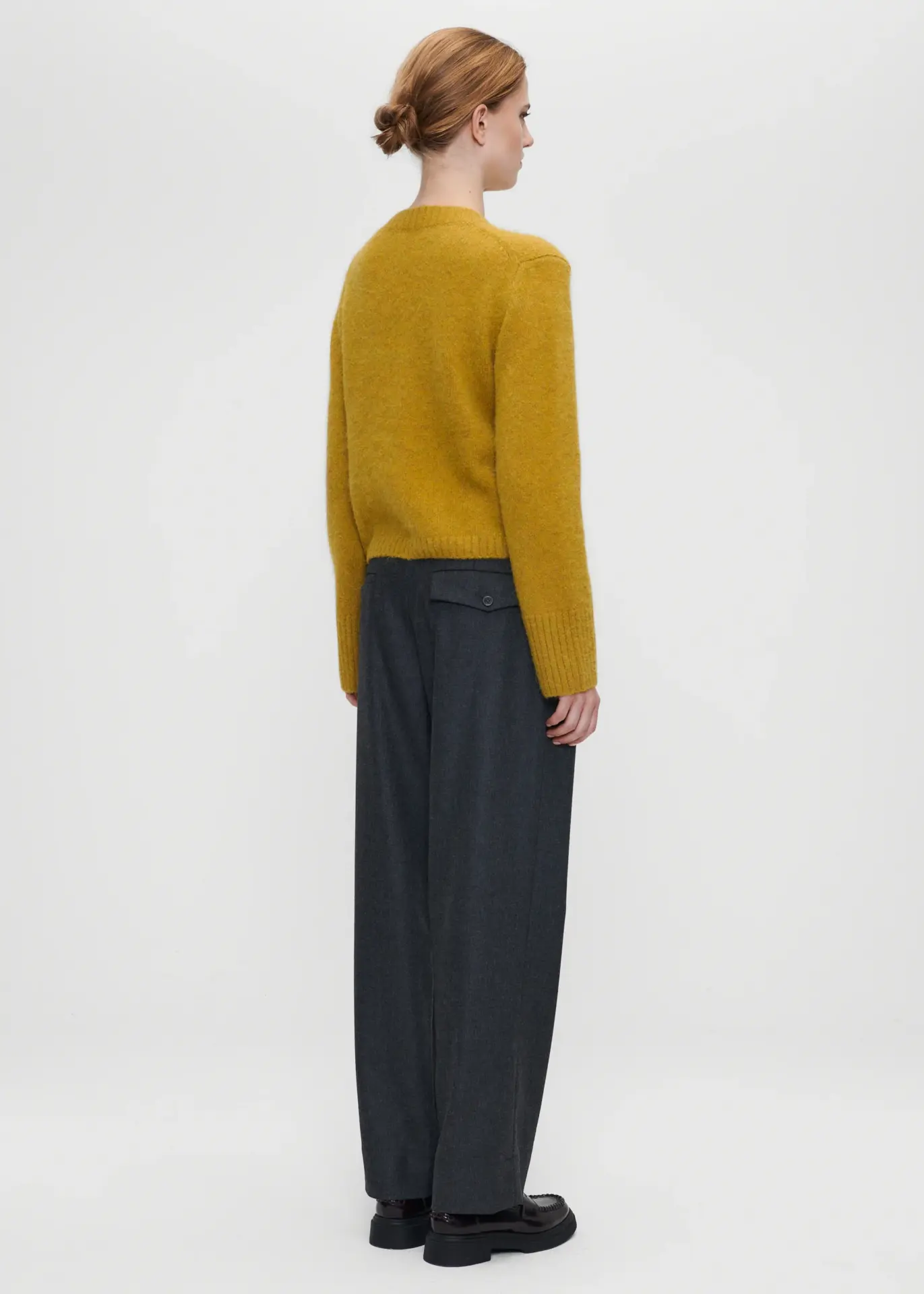 Soft Alpaca Cropped Cardigan Zenngi - Afbeelding 3